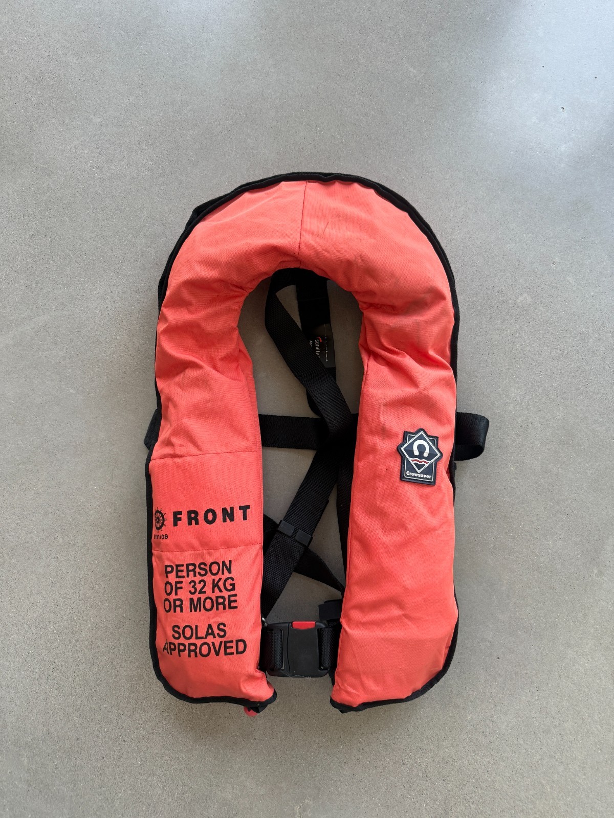 Crewsaver 275N Inflatable Lifejacket — Adult 32kg+